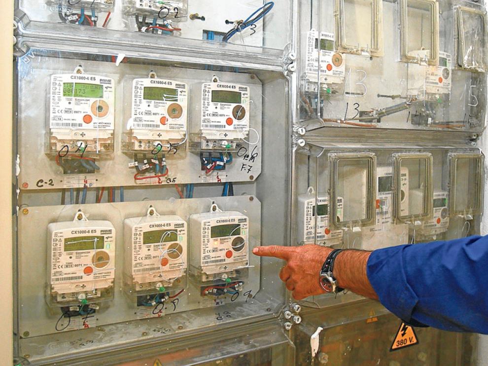 Un cuadro de contadores