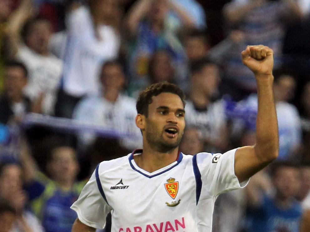 El delantero brasileño del Real Zaragoza Willian José.