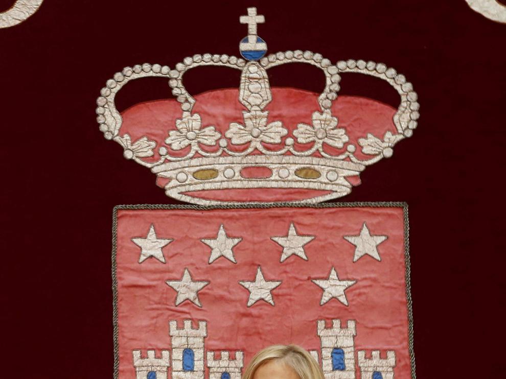 La nueva presidenta de la Comunidad de Madrid, Cristina Cifuentes.