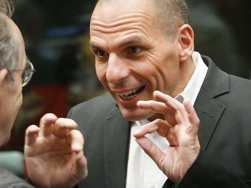 Varufakis en el eurogrupo