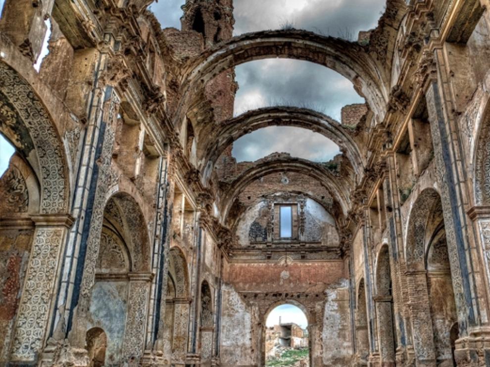 Iglesia del Pueblo Viejo de Belchite.