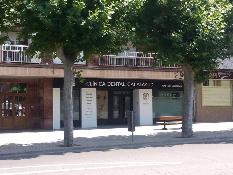 Una de las nuevas clínicas dentales en el paseo Cortes de Aragón de Calatayud.