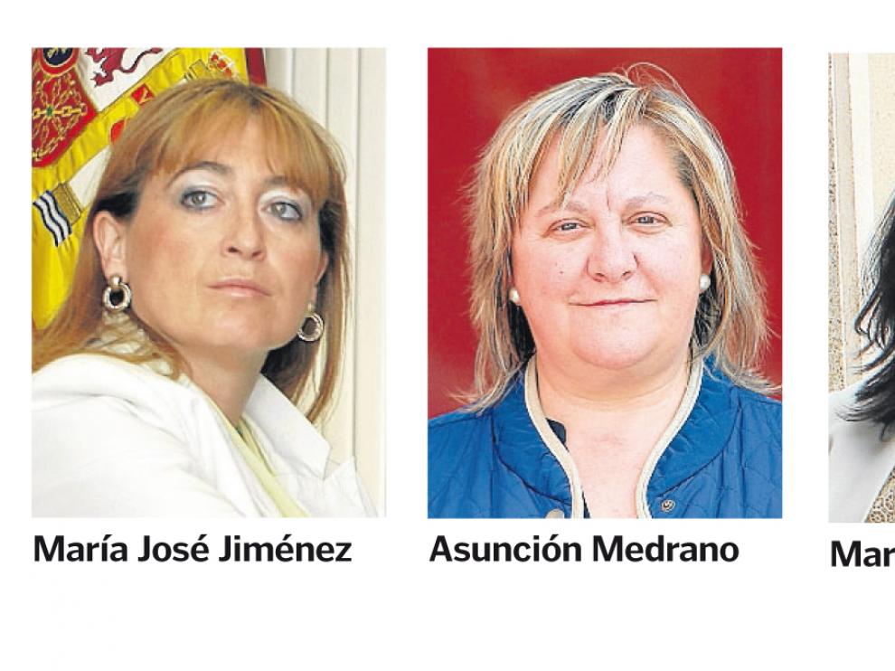 Cuatro de las alcaldesas sorianas