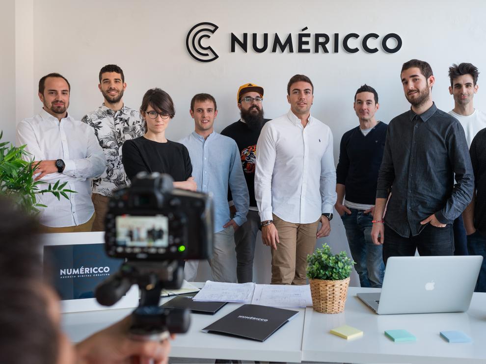 Foto del equipo que conforma Numéricco.