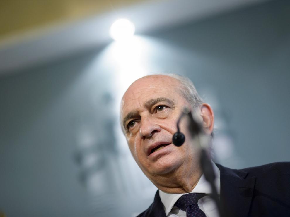 El ministro del Interior, Jorge Fernández Díaz.