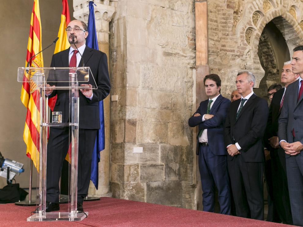 Investidura de Lambán.