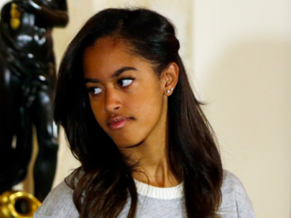 Malia Obama en una imagen de archivo.