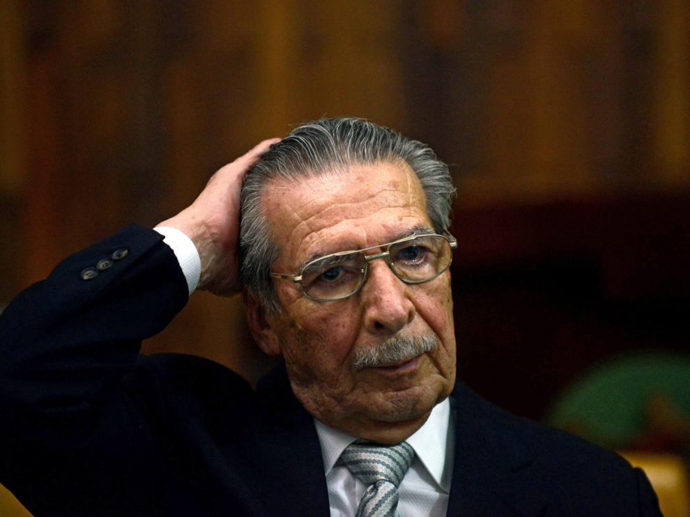 Una imagen tomada en 2013 del expresidente de Guatemala.