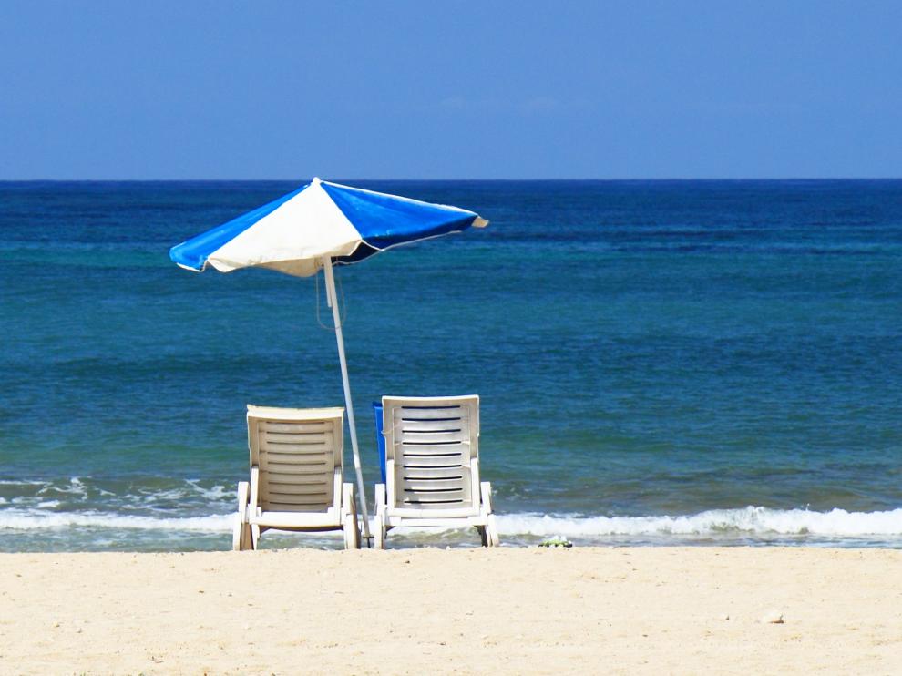 Hay playas con distintos azules