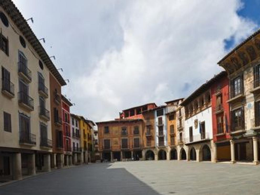 Plaza Mayor de Graus, segundo lugar más votado en el concurso de la Guía Repsol