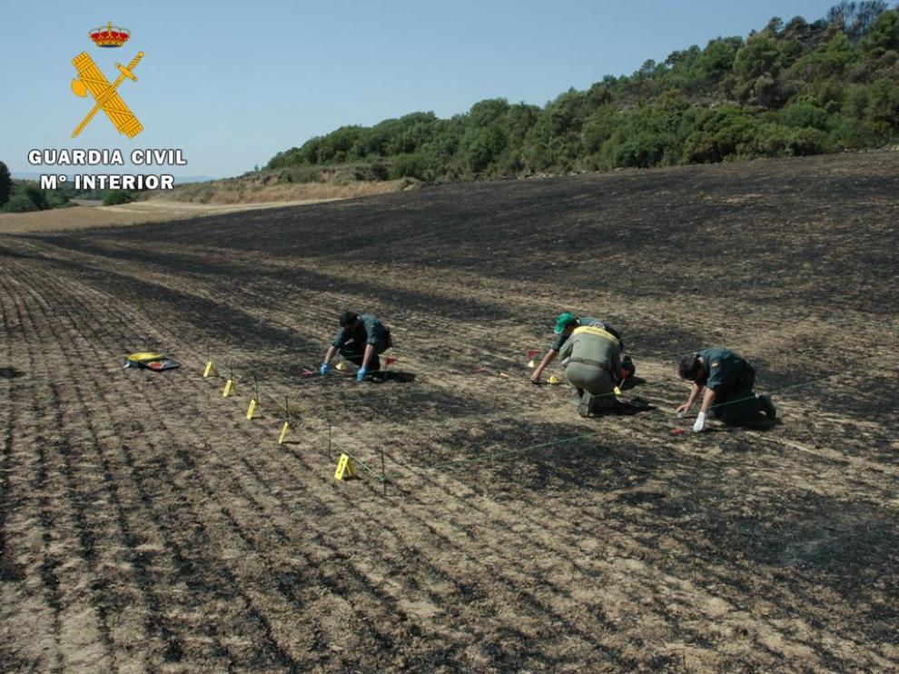 En la investigación se ha logrado determinar la zona de inicio y las causas del incendio de Luna