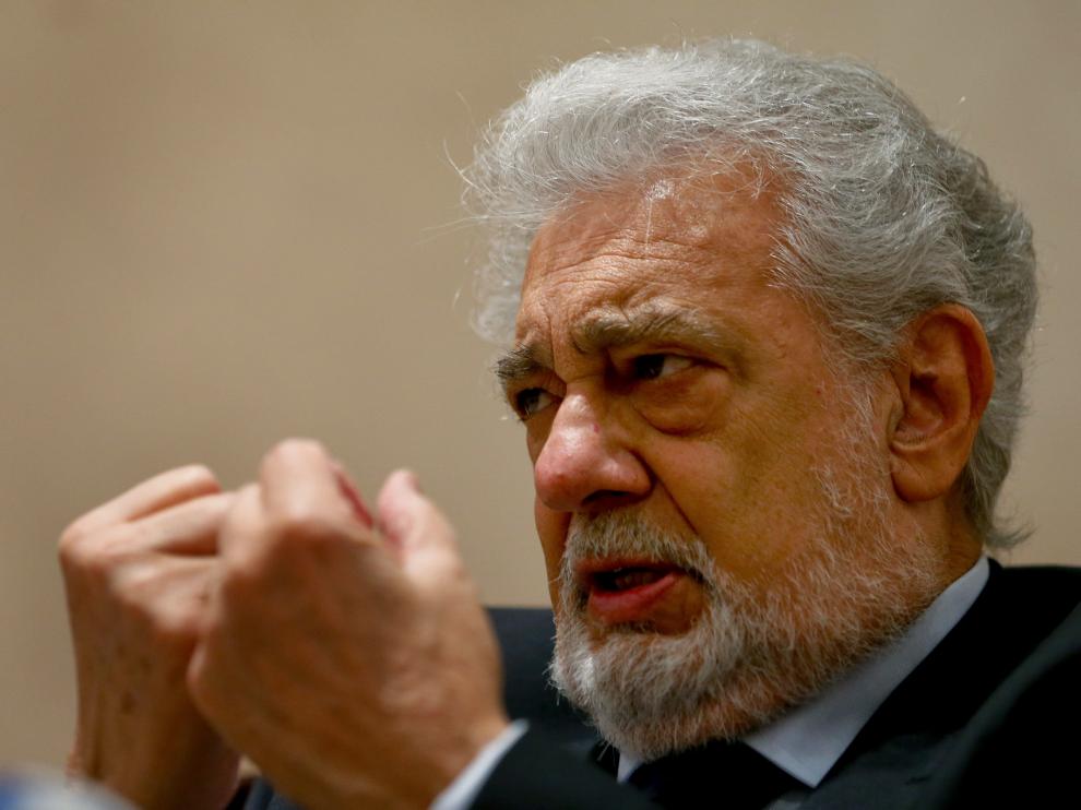 Plácido Domingo en una foto de archivo.