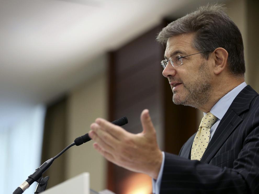 El ministro de Justicia, Rafael Catalá.