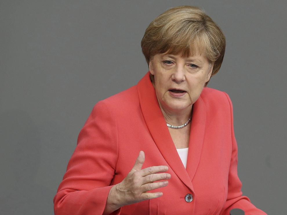 La canciller alemana, Angela Merkel.