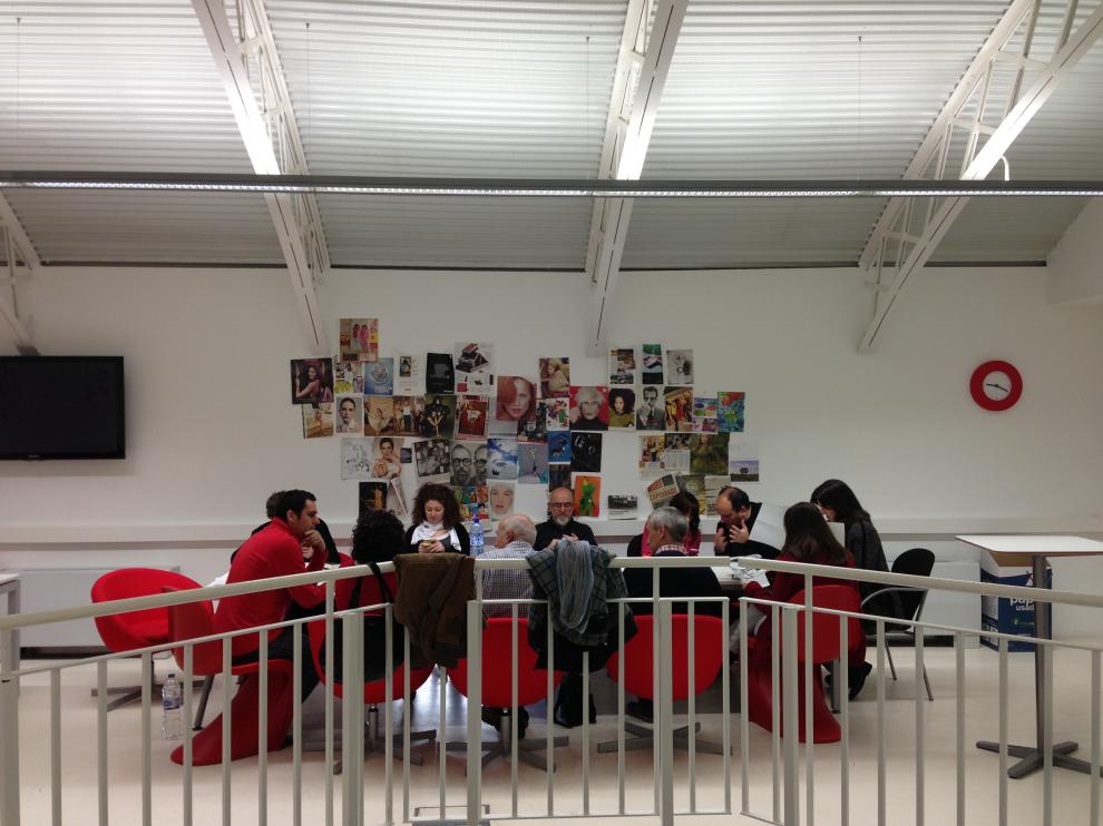 Reunión de los responsables de Zaragoza Activa.