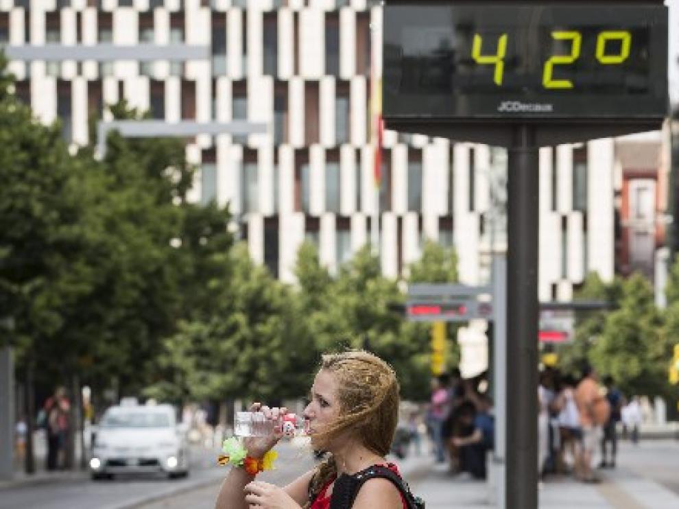 Estos días los termómetros han superado los 40 grados