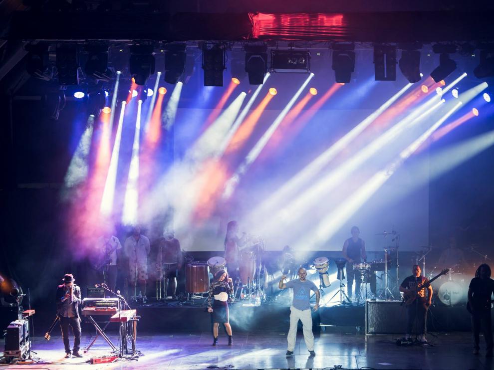 Calle 13, en la segunda noche del festival.