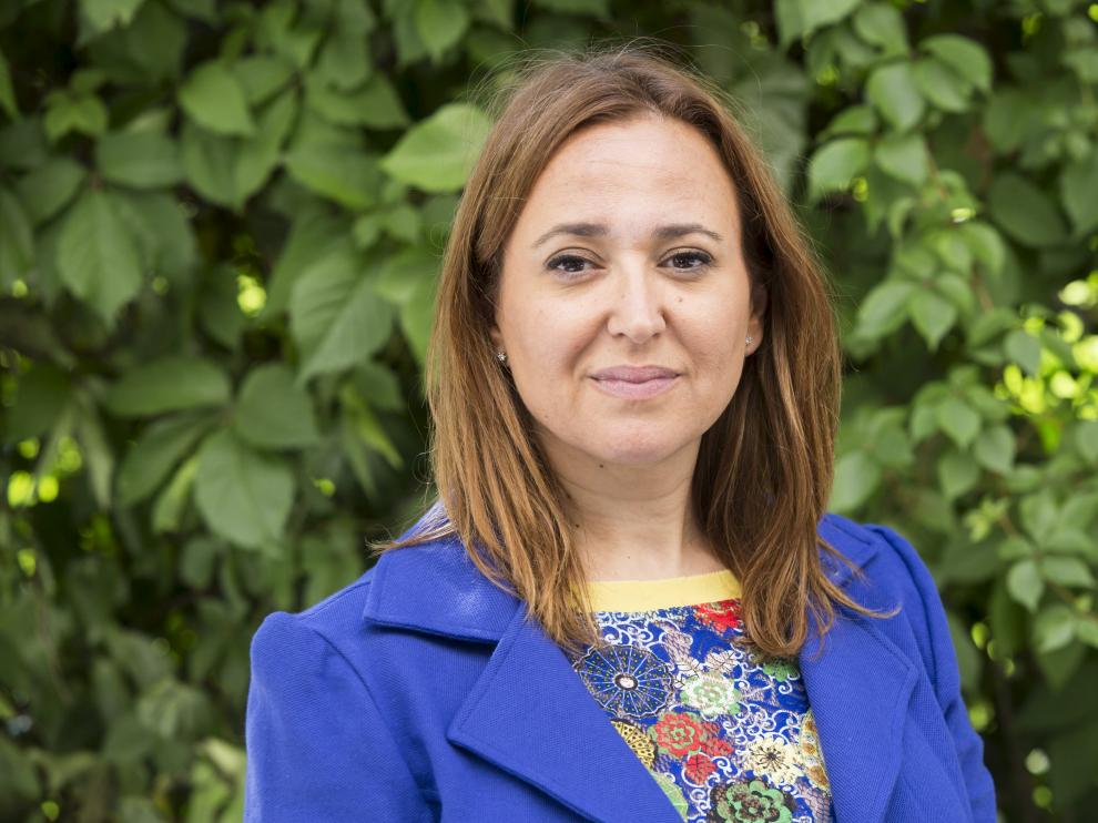La consejera de Educación, Cultura y Deporte del Gobierno de Aragón, Mayte Pérez.
