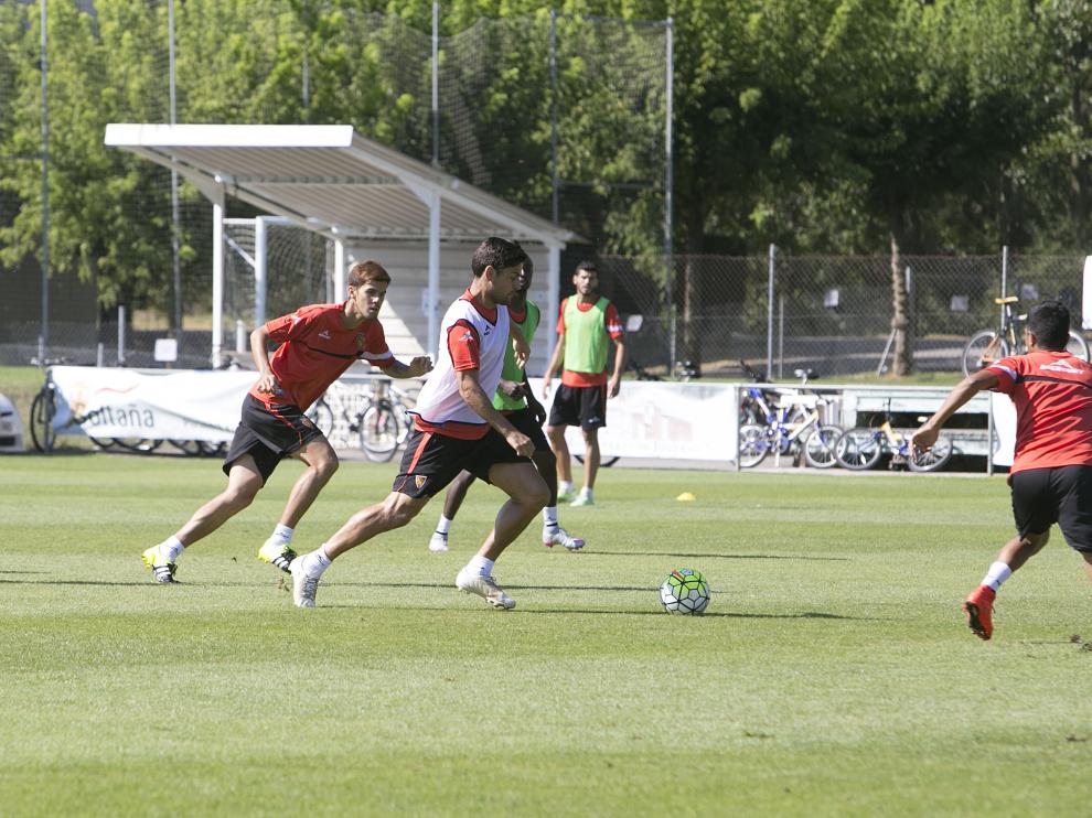 Pretemporada del Real Zaragoza en Boltaña.