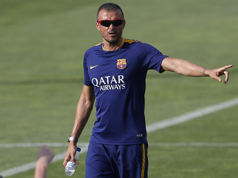 Luis Enrique: "Mi objetivo es ganar los tres títulos y lo que nadie alcanzó en la historia"