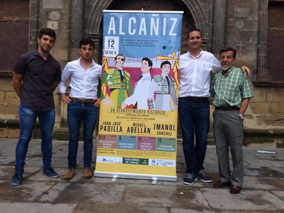 Presentación del cartel taurino de las fiestas de Alcañiz.