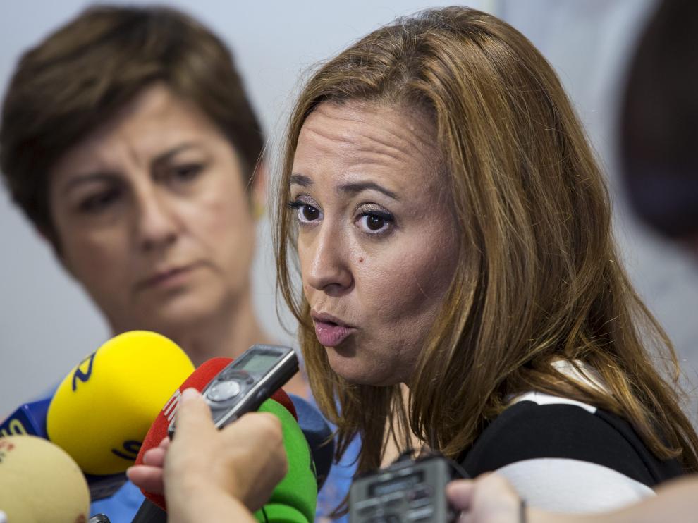 Mayte Pérez, consejera de Educación del Gobierno de Aragón