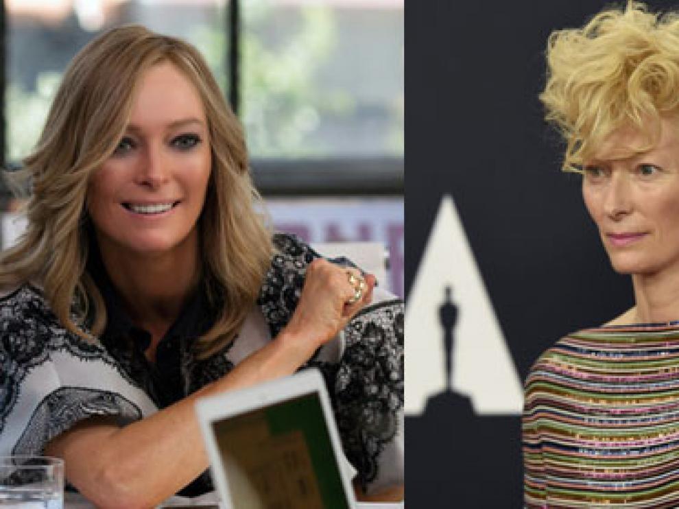 Tilda Swinton protagoniza un espectacular cambio de imagen