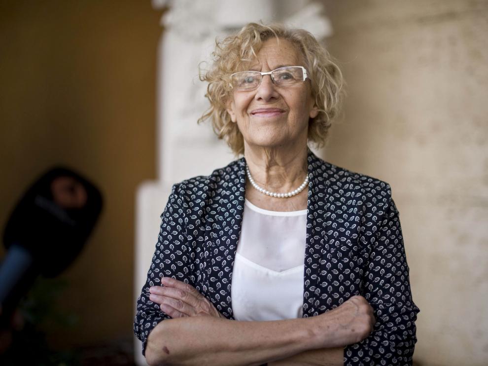 La alcaldesa de Madrid, Manuela Carmena.