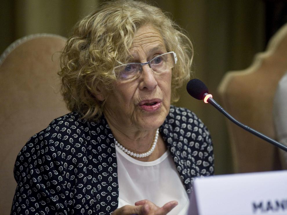 La alcaldesa de Madrid, Manuela Carmena.