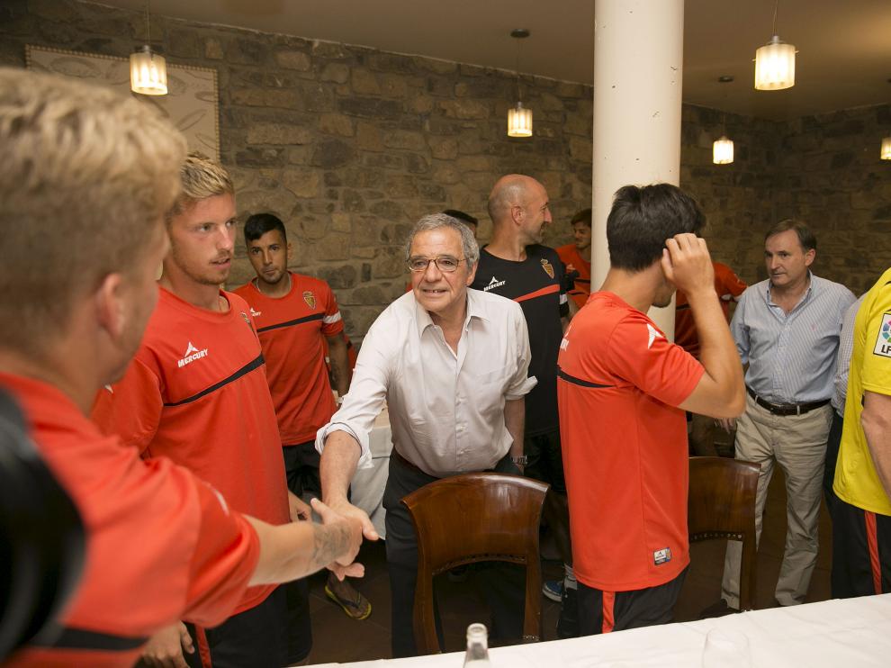 César Alierta y los miembros del Consejo visitaron a la plantilla en Boltaña