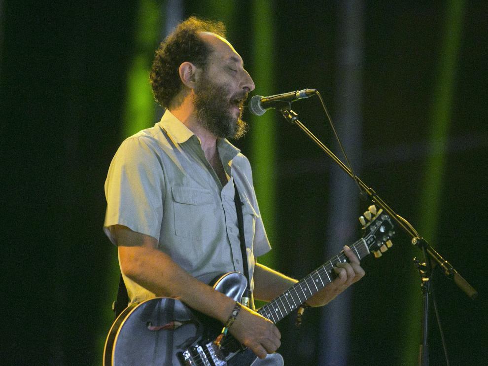 Jota, de Los Planetas, durante su actuación en el FIB.