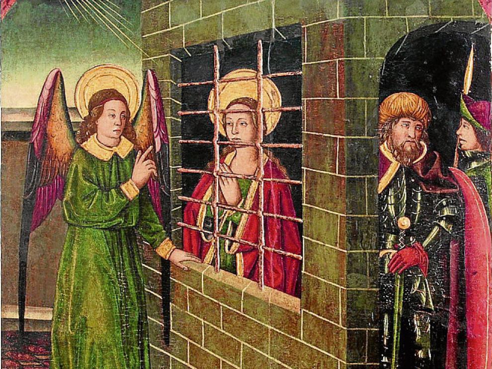'Santa Bárbara en prisión', del taller de Miguel Jiménez.
