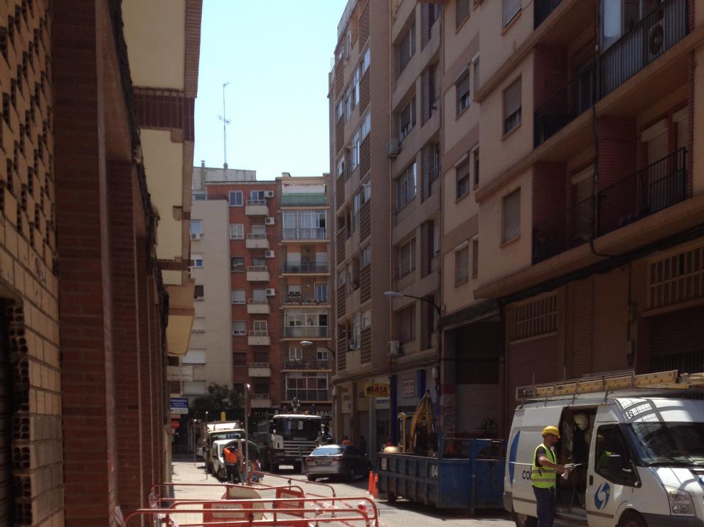 Estado en que se encuentra la calle Eduardo Hernaz