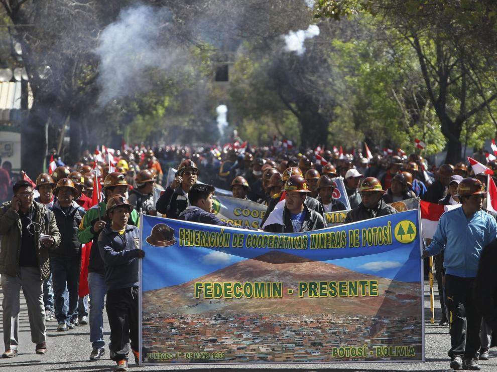 Potosí está paralizada y aislada del país desde el pasado 6 de julio, a causa de una huelga.