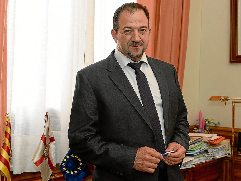Ramón Millán I presidente de la diputación de teruel