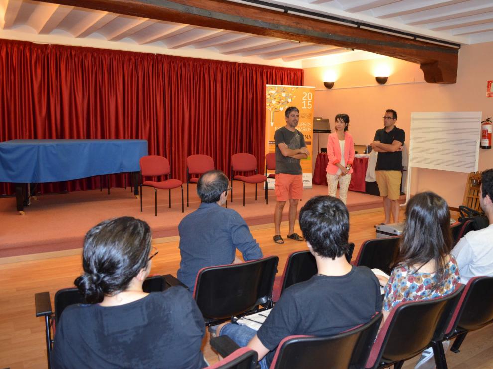 Las clases del curso transcurren en las instalaciones del Conservatorio Profesional de Música de Tarazona.