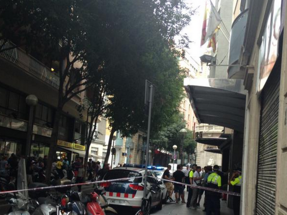 Tiroteo en la Rambla de Barcelona