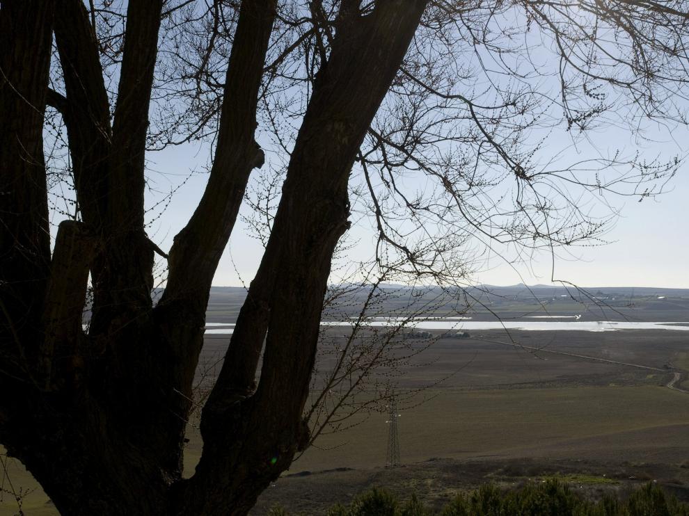 Vista de la Laguna del Hito, en Cuenca. Castilla-La Mancha.