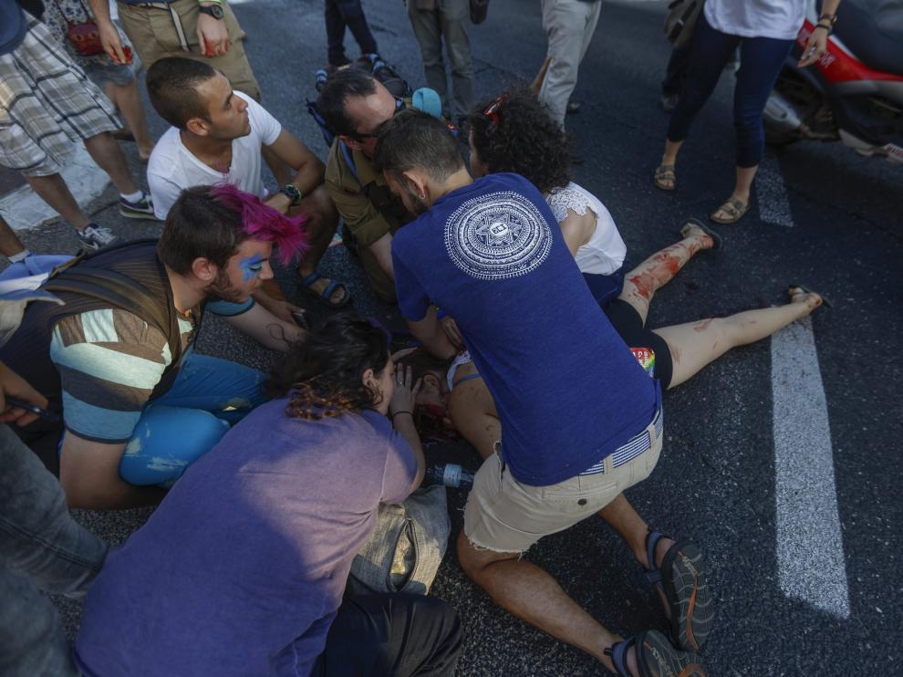 Heridos por arma blanca en Jerusalén