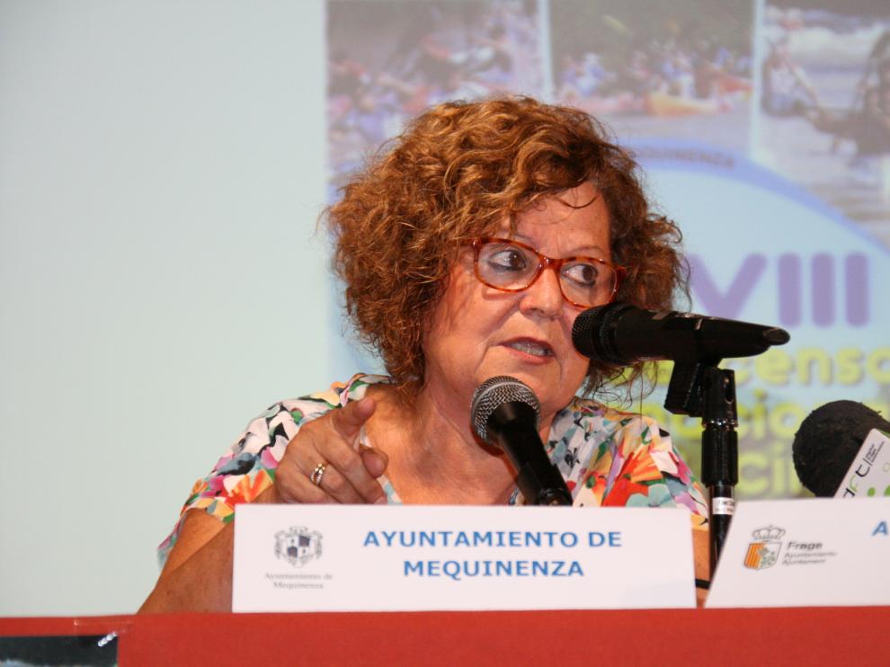 Magda Godia, Alcaldesa de Mequinenza.