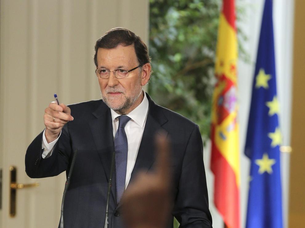 El presidente del Gobierno, Mariano Rajoy