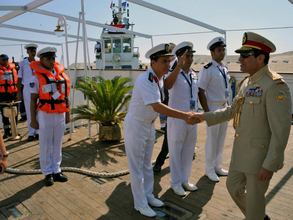 Inauguración del canal de Suez