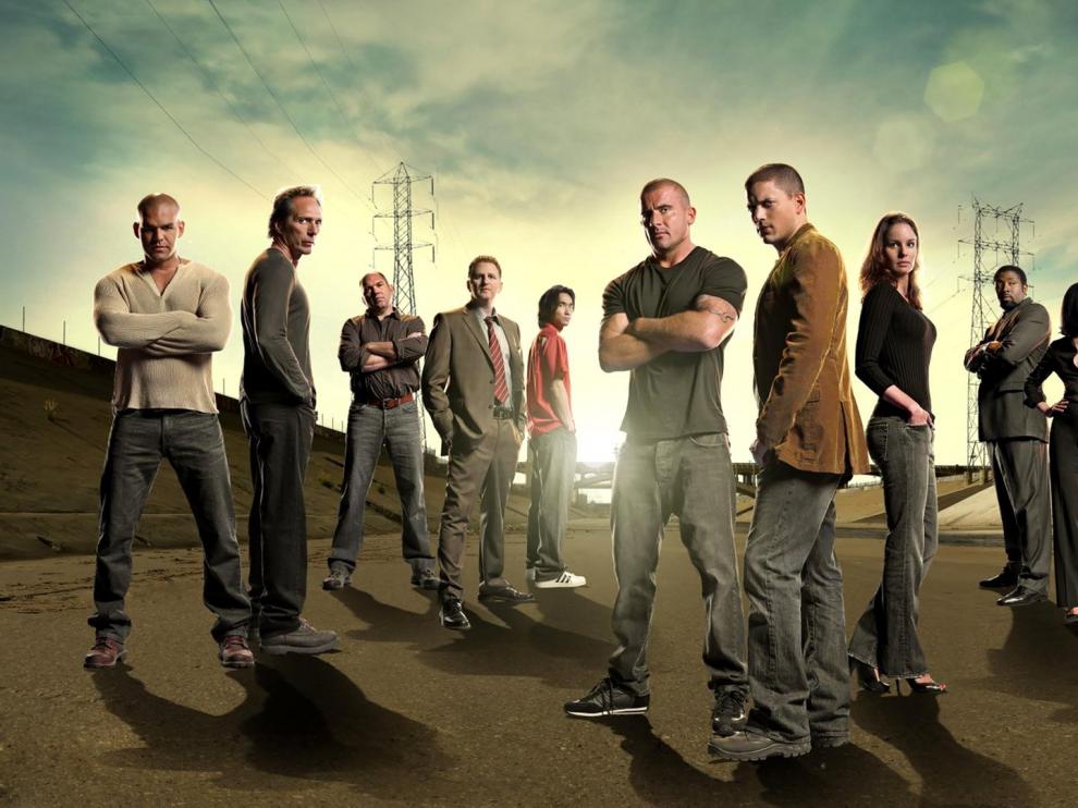 Los protagonistas de la última temporada de 'Prison Break'.