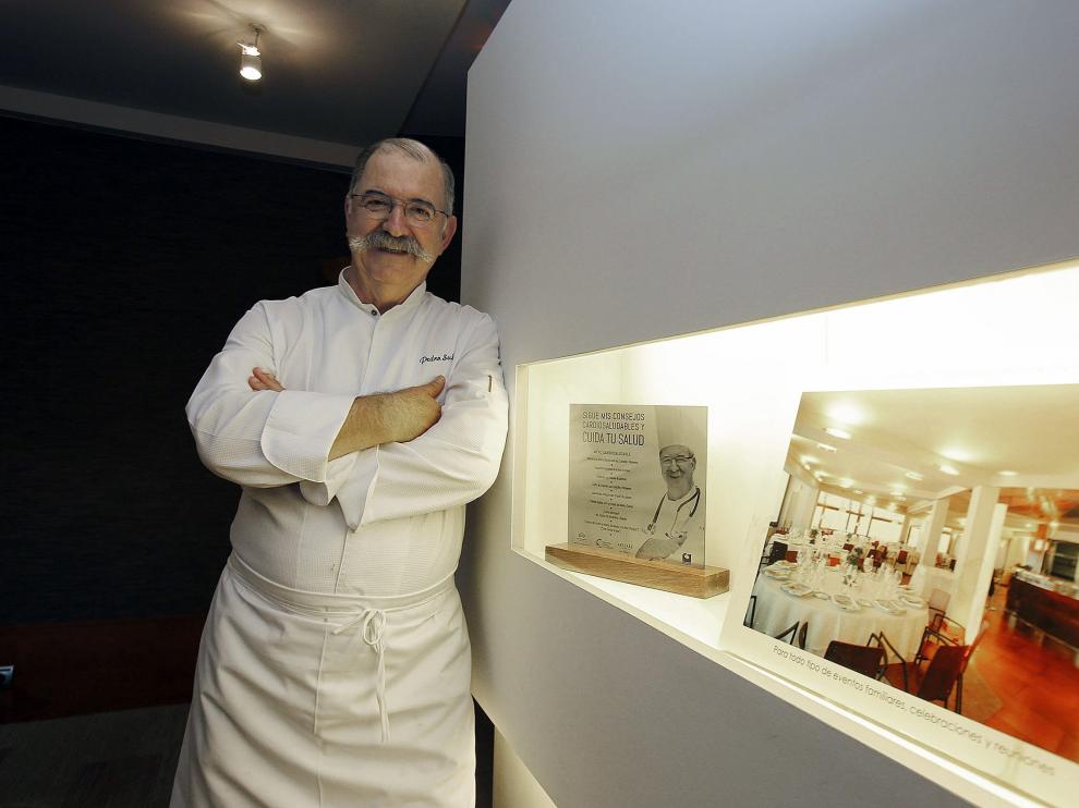 El chef Pedro Subijana, propietario del restaurante Akelarre (en el monte Igeldo), que cuenta con tres estrellas Michelin).