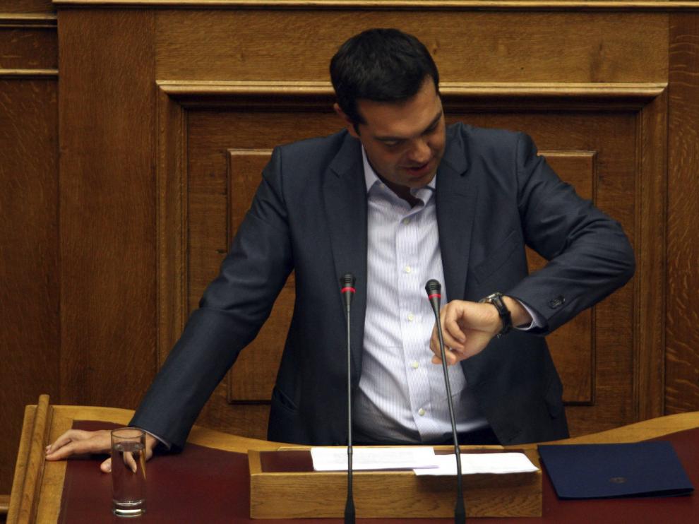 El primer ministro griego, Alexis Tsipras