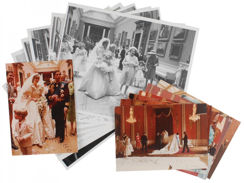 Imágenes inéditas de la boda de Diana y Carlos.