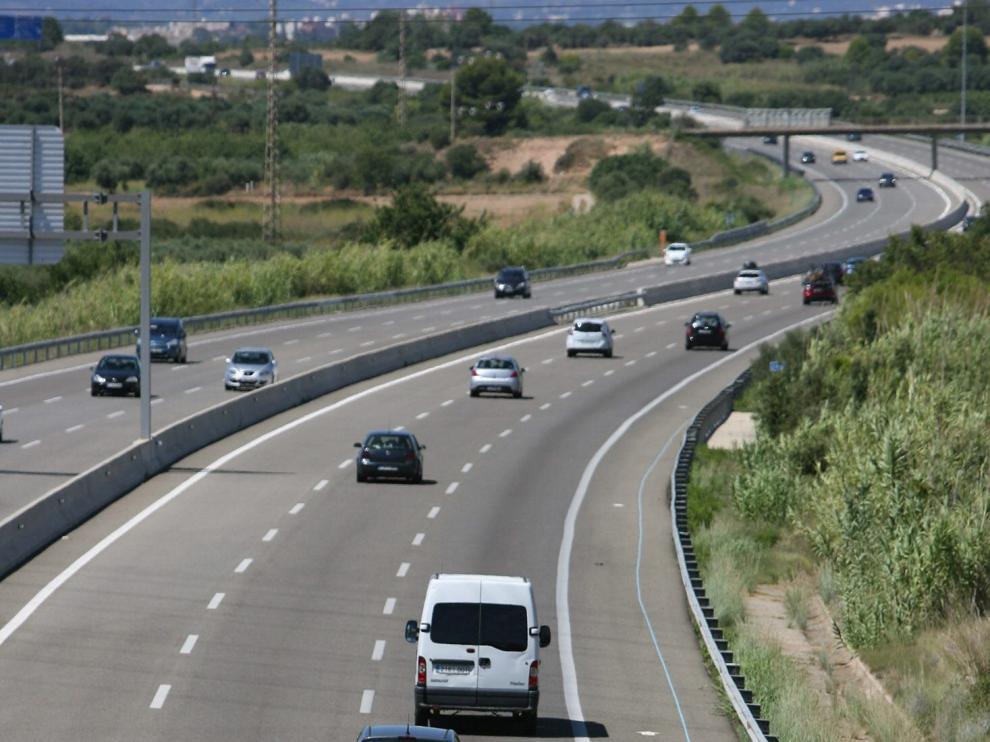 Imagen de archivo de carreteras de España.