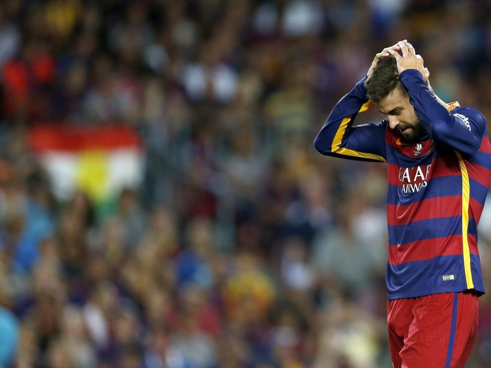 El defensa del FC Barcelona Gerard Piqué.