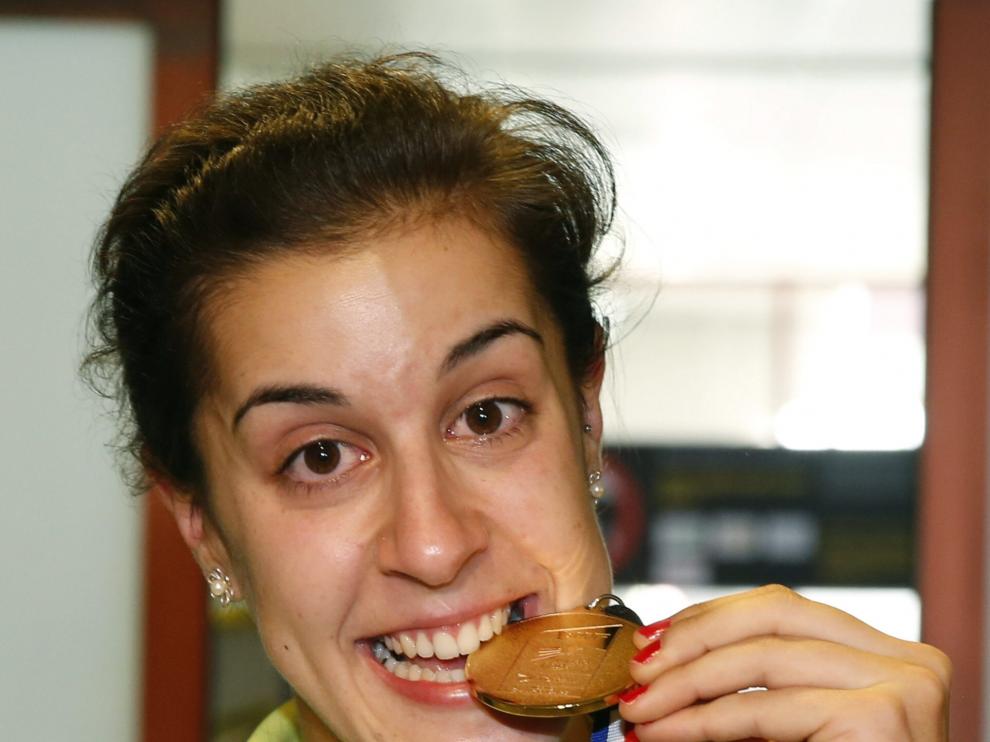 Carolina Marín, campeona mundial de Badminton