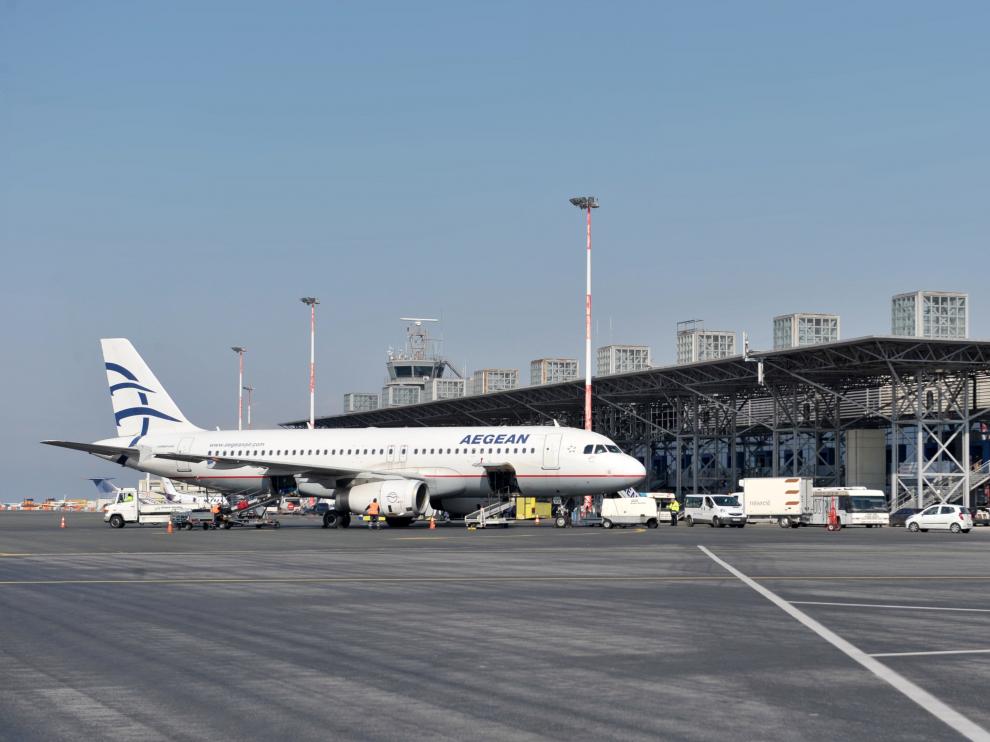 El Aeropuerto Internacional de Thessaloniki, uno de los privatizados.